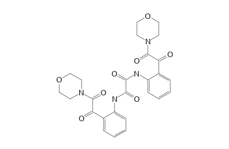 Ethanediamide, N,N'-bis[2-(4-morpholinyloxoacetyl)phenyl]-