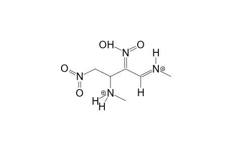 1,3-DINITRO-2-METHYLAMINO-4-METHYLIMINOBUTANE, DIPROTONATED