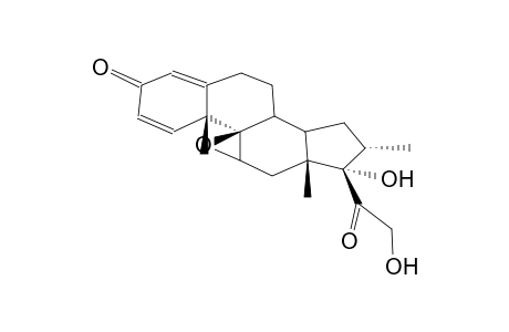 9B,11B-EPOXY-17A,21-DIHYDROXY-16A-METHYL-5A-PREGN-1,4-DIEN-3,20-DIONE