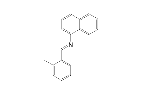 1-Naphthalenamine,N-[1-(2-methylphenyl)methylidene]