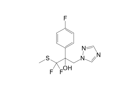 1,1-DIFLUORO-2-(4-FLUOROPHENYL)-1-(METHYLTHIO)-3-(1H-1,2,4-TRIAZOL-1-YL)-2-PROPANOL