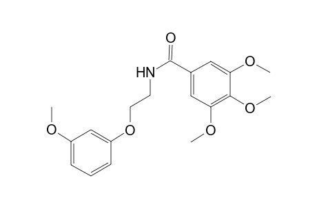 3,4,5-Trimethoxy-N-[2-(3-methoxy-phenoxy)-ethyl]-benzamide