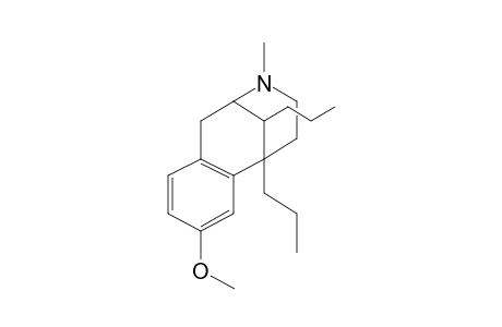 N-Methylpiperidino[2,4-B,C]1,2,3,4-tetrahydro-3,4-dipropyl-6-methoxynaphthalene