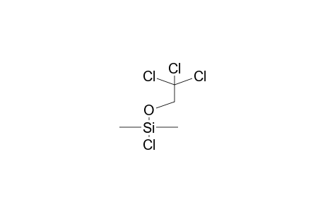 DIMETHYLCHLORO(2,2,2-TRICHLOROETHOXY)SILANE