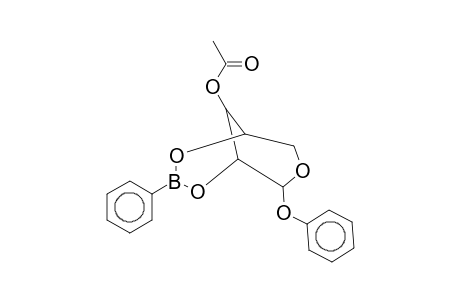alpha-D-RIBOPYRANOSIDE, PHENYL, CYCLIC 2,4-(PHENYLBORONATE) 3-ACETATE