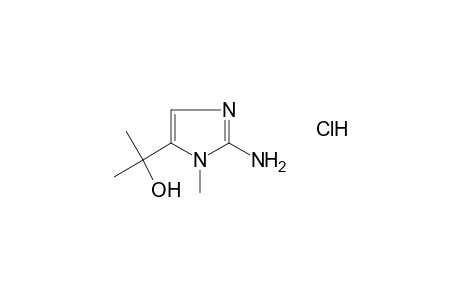 2-AMINO-alpha,alpha,1-TRIMETHYLIMIDAZOLE-5-METHANOL, MONOHYDROCHLORIDE