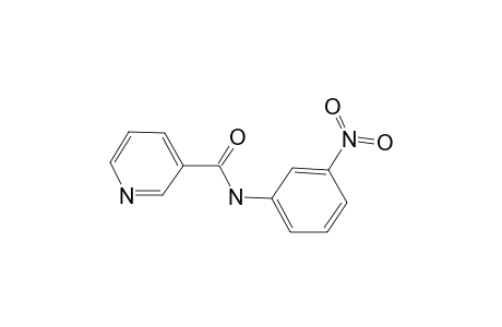 Pyridine-3-carboxamide, N-(3-nitrophenyl)-