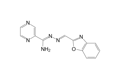 2-N(1)-{[(2'-Benzoxazolyll)methylene]amidrazone-methylene}-pyrazine