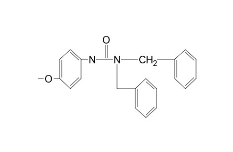 1,1-dibenzyl-3-(p-methoxyphenyl)urea