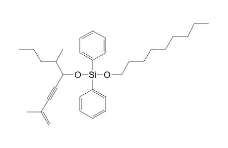 Silane, diphenyl(2,6-dimethylnon-1-en-3-yn-5-yloxy)nonyloxy-