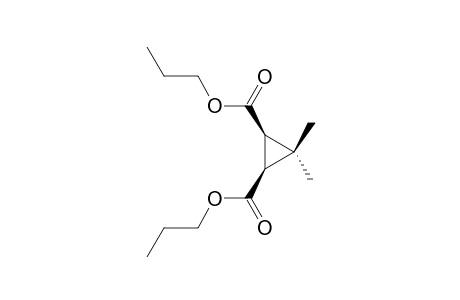 Dipropyl meso-3,3-Dimethylcyclopropane-1,2-dicarboxylate