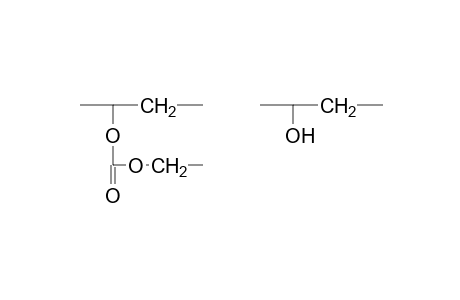 Poly(vinyl ethyl carbonate-co-vinyl alcohol)