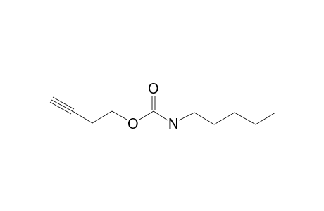 Carbonic acid, monoamide, N-pentyl-, but-3-yn-1-yl ester