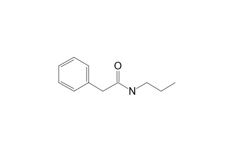 Phenylacetamide, N-propyl-