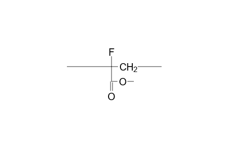 Poly(methyl alpha-fluoroacrylate)