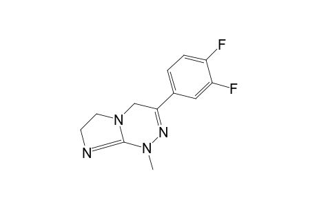 3-(3,4-difluorophenyl)-1-methyl-1,4,6,7-tetrahydroimidazol[2,1-c]-as-triazine