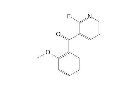 2-fluoro-3-pyridyl o-methoxyphenyl ketone
