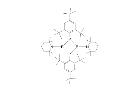 1,3,2,4-Diphosphadiboretane, piperidine deriv.