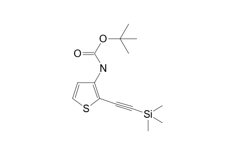 tert-butyl N-[2-(2-trimethylsilylethynyl)thiophen-3-yl]carbamate