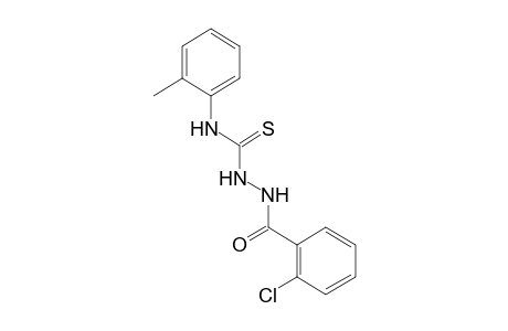 1-(o-chlorobenzoyl)-3-thio-4-o-tolylsemicarbazide
