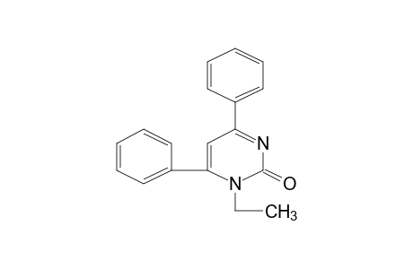 4,6-diphenyl-1-ethyl-2(1H)-pyrimidinone