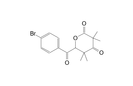 6-(4-bromobenzoyl)-3,3,5,5-tetramethyldihydro-2H-pyran-2,4(3H)-dione