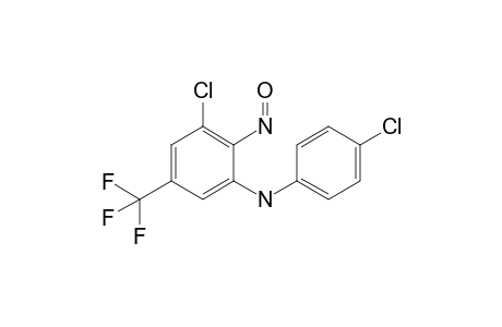 3-Chloro-N-(4-chlorophenyl)-2-nitroso-5-(trifluoromethyl)aniline