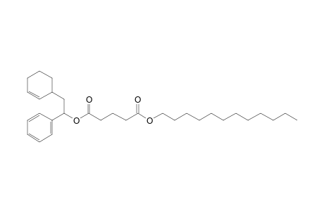 Glutaric acid, dodecyl 1-phenyl-2-(3-cyclohexenyl)ethyl ester