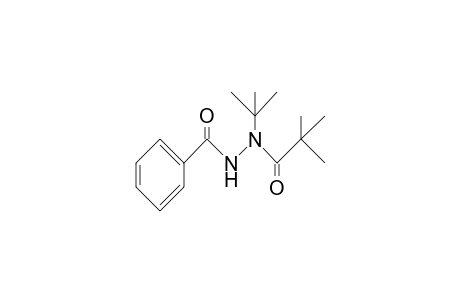 Benzoic acid, 2-(1,1-dimethylethyl)-2-(2,2-dimethyl-1-oxopropyl)hydrazide