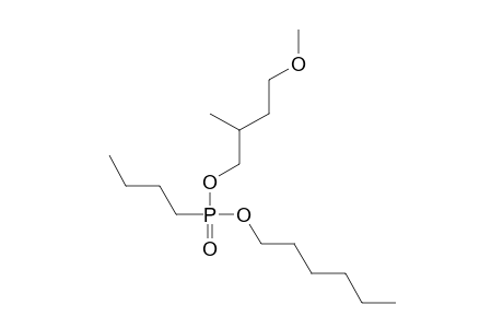 Butylphosphonic acid, hexyl 4-methoxy-2-methylbutyl ester