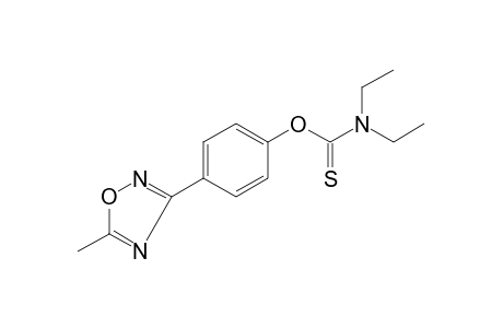 p-(5-methyl-1,2,4-oxadiazol-3-yl)phenol, diethylthiocarbamate