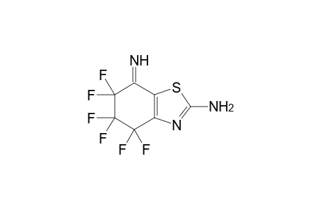 2-Amino-7-imino-perfluoro-4,5,6-trihydrobenzo[1,3]-thiazole