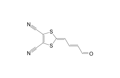 2-(4'-Oxobut-2'-enylidene)-1,3-dithiol-4,5-dicarbonitrile