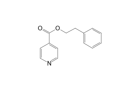 Isonicotinic acid, 2-phenylethyl ester