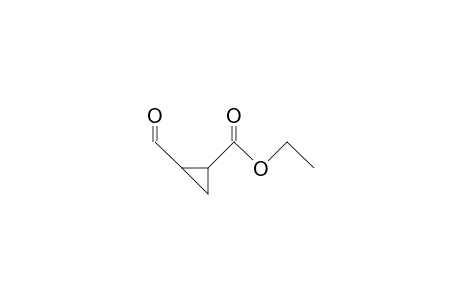 CYCLOPROPANECARBOXYLIC ACID, 2-FORMYL-, ETHYL ESTER
