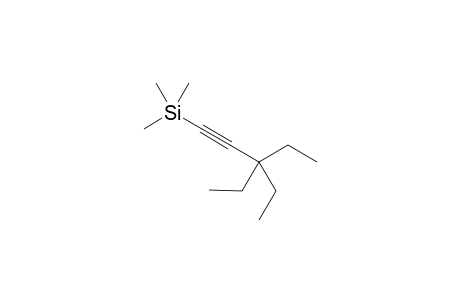 Silane, (3,3-diethyl-1-pentynyl)trimethyl-