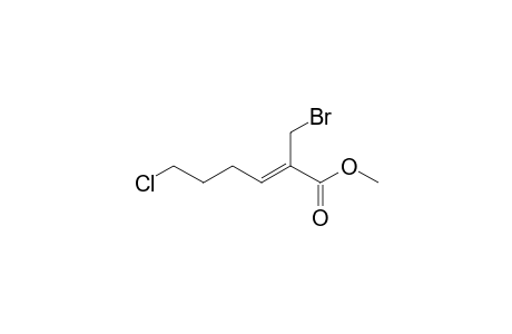 (Z)-2-(bromomethyl)-6-chloro-hex-2-enoic acid methyl ester