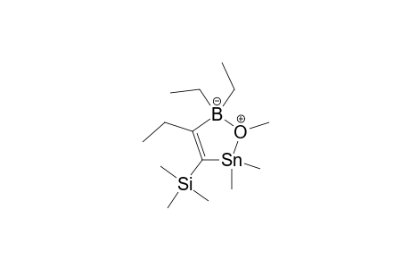 Boron, diethyl[1-[(methoxydimethylstannyl)(trimethylsilyl)methylene]propyl-c,O]-, (t-4)-