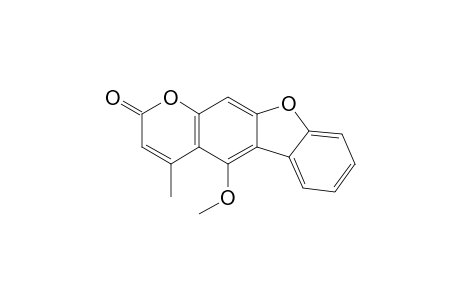 5-METHOXY-4-METHYL-2H-BENZOFURO-[3,2-G]-1-BENZOPYRAN-2-ONE