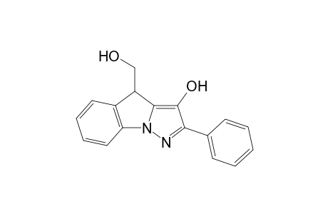 4-(hydroxymethyl)-2-phenyl-4H-pyrazolo[1,5-a]indol-3-ol