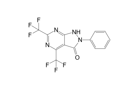 2-Phenyl-4,6-bis(trifluoromethyl)-1,2-dihydropyrazolo[3,4-d]pyrimidin-3-one