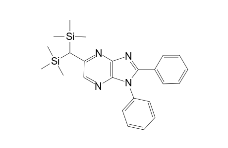 5-(Bis(trimethylsilyl)methyl)-1,2-diphenyl-1H-imidazo[4,5-b]pyrazine