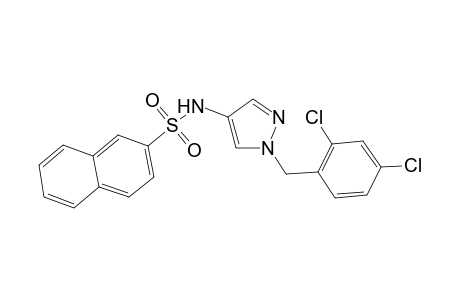 N-[1-(2,4-dichlorobenzyl)-1H-pyrazol-4-yl]-2-naphthalenesulfonamide