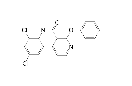 Pyridine-3-carboxamide, N-(2,4-dichlorophenyl)-2-(4-fluorophenoxy)-