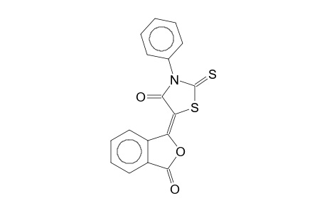 (5E)-5-(3-Oxo-2-benzofuran-1(3H)-ylidene)-3-phenyl-2-thioxo-1,3-thiazolidin-4-one