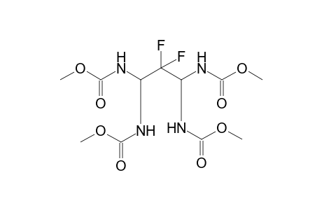 (2,2-Difluoropropanediylidene)tetracarbamic acid, tetramethyl ester