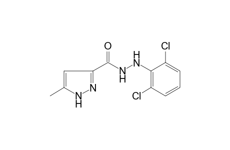 5-methylpyrazole-3-carboxylic acid, 2-(2,6-dichlorophenyl)hydrazide
