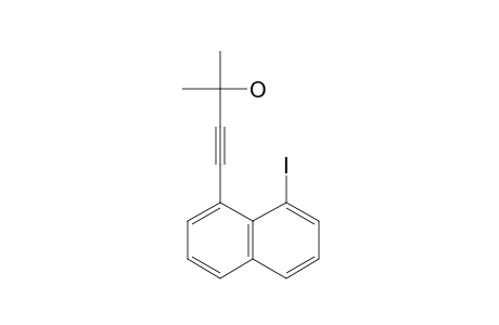 4-(8-IODO-1-NAPHTHYL)-2-METHYL-3-BUTYN-2-OL