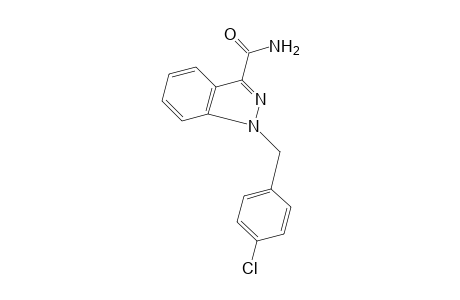 1-(p-chlorobenzyl)-1H-indazole-3-carboxamide