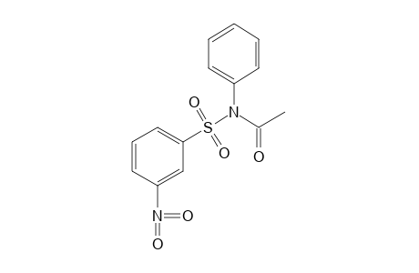 N-[(m-nitrophenyl)sulfonyl]acetanilide